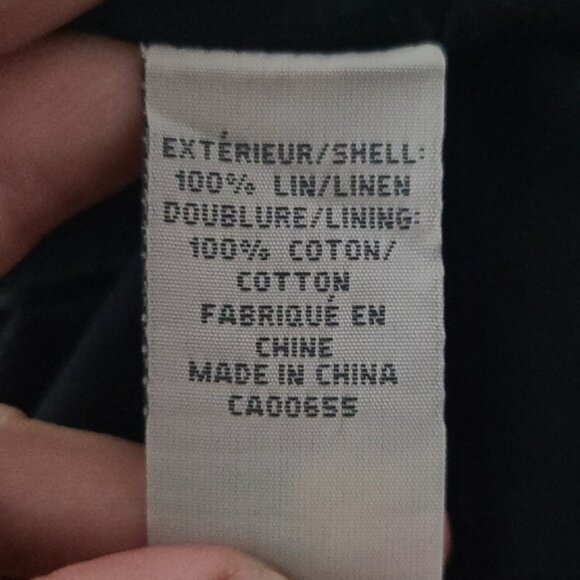 RW CO Strapless 100% Linen 100% Cotton A-Line Floral Sweetheart Neckline Sz 4 - Picture 3 of 16